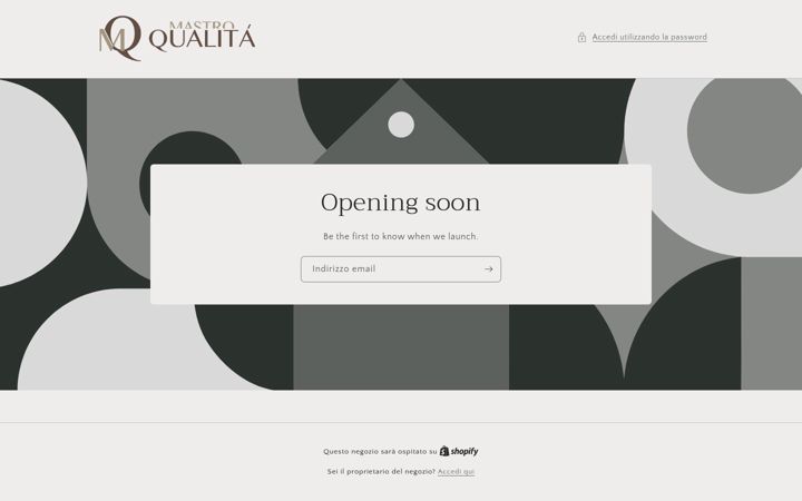 Screenshot of mastroqualita.com