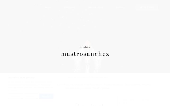 Screenshot of mastrosanchez-weddings.com
