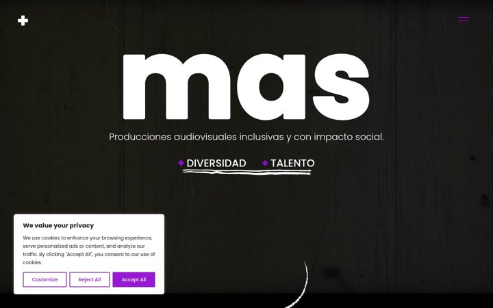 Screenshot of mastv.es