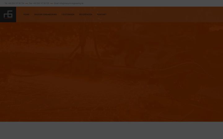 Screenshot of masumi-engineering.de
