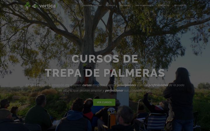 Screenshot of masverticalformacion.com
