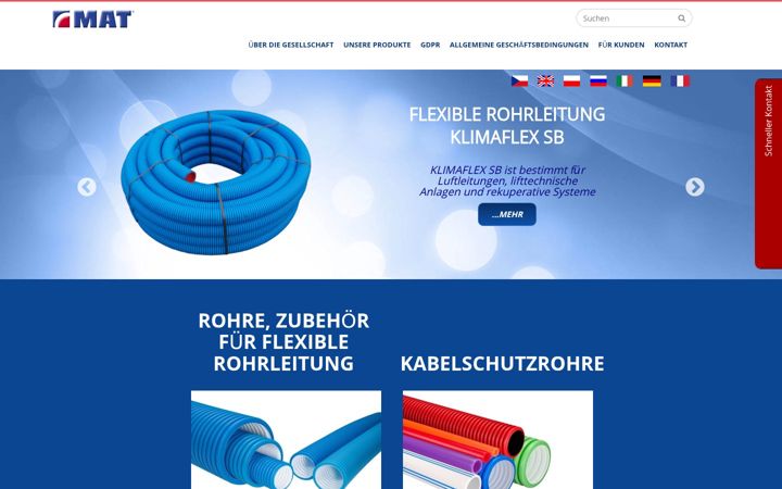 Screenshot of mat-plasty.de
