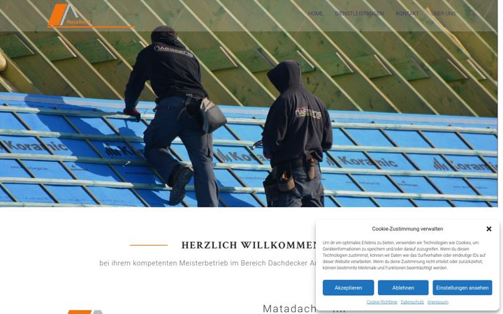 Screenshot of matadach.de