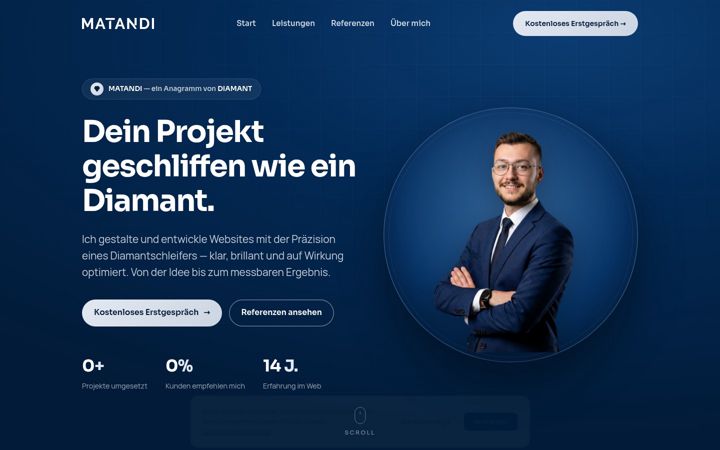 Screenshot of matandi.com