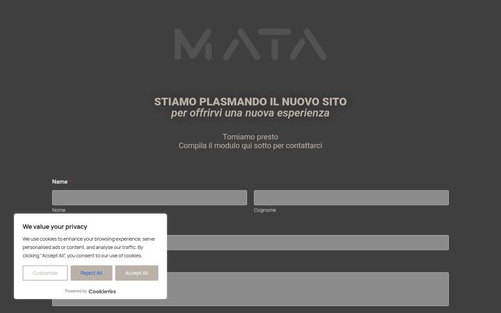 Screenshot of matarubinetterie.com