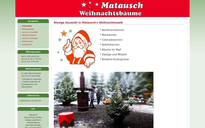 Screenshot of matausch.com