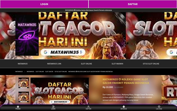 Screenshot of matawin35.com