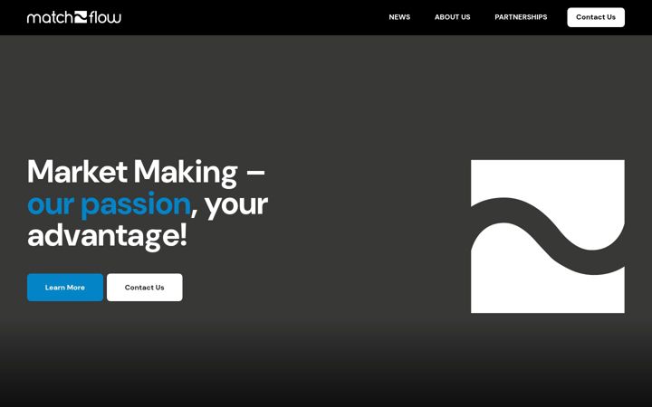 Screenshot of match-flow.com