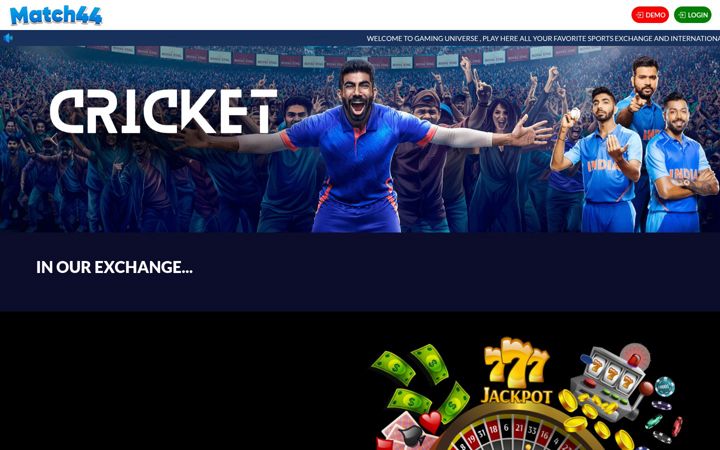 Screenshot of match44.com