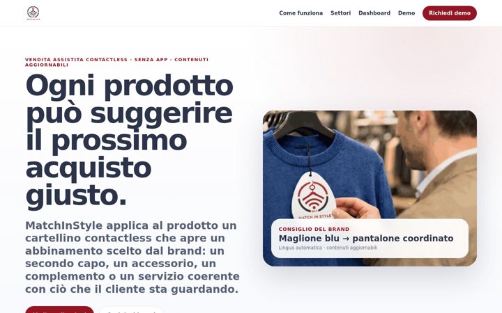 Screenshot of matchinstyle.com