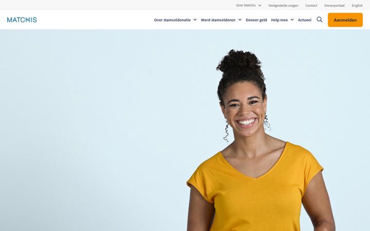Screenshot of matchis.nl