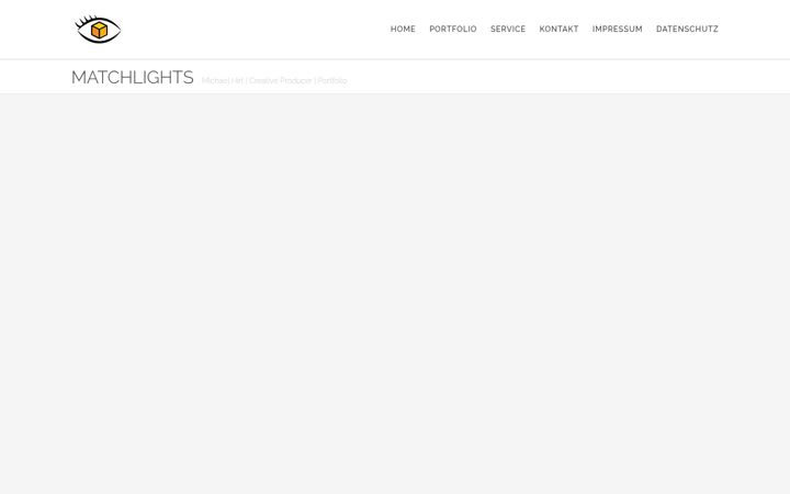 Screenshot of matchlights.de