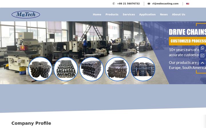 Screenshot di matechains.com