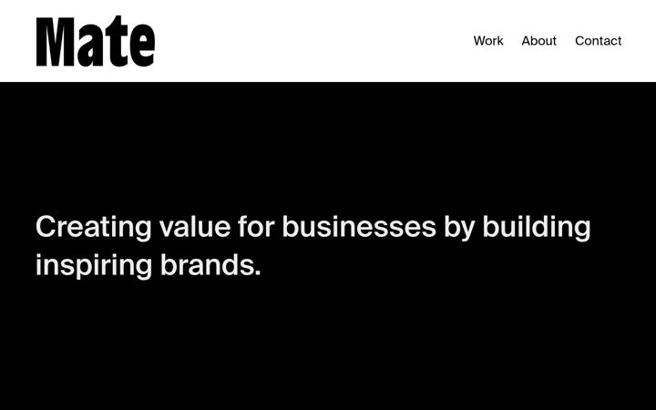 Screenshot of matecreates.com