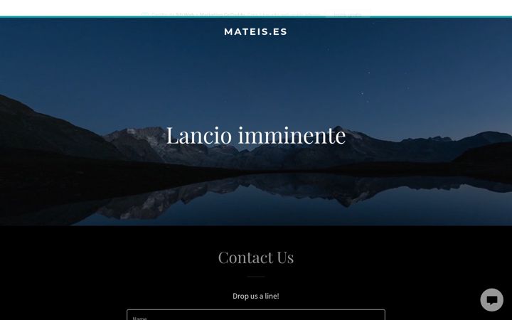 Screenshot of mateis.es