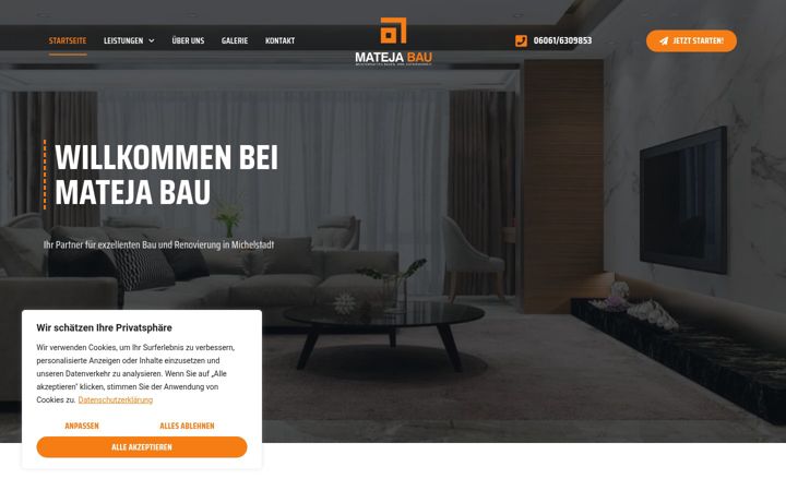 Screenshot of matejabau.de