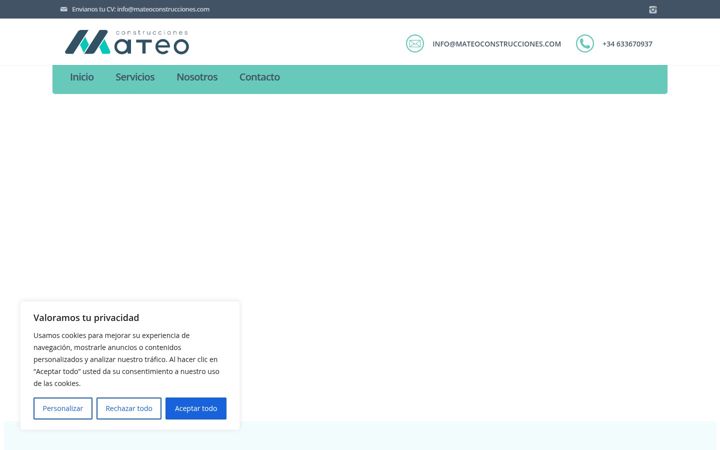 mateoconstrucciones.com