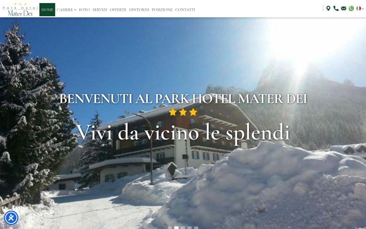 Screenshot of materdeihp.com