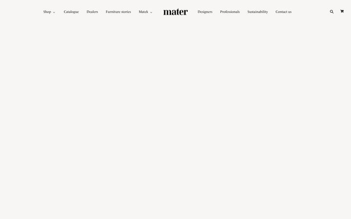 Screenshot of materdesign.com