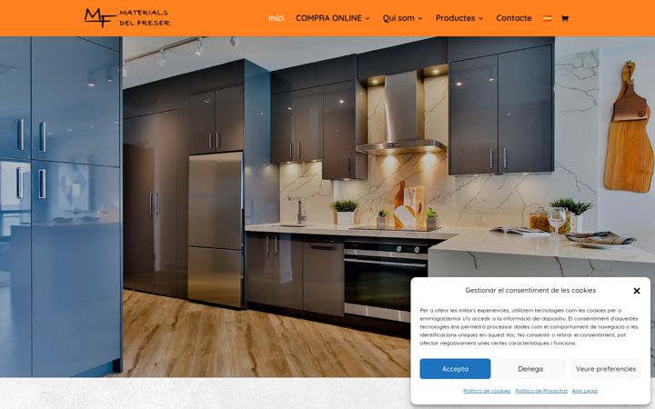 Screenshot of materialsdelfreser.com