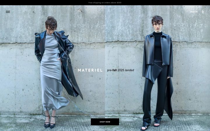 Screenshot of materieltbilisi.com