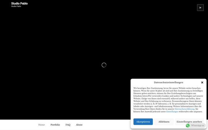Screenshot of mathankesavan.com