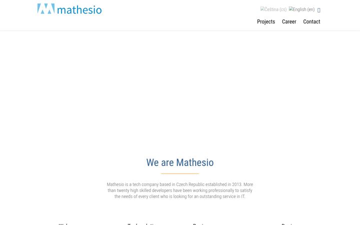 Screenshot of mathesio.com