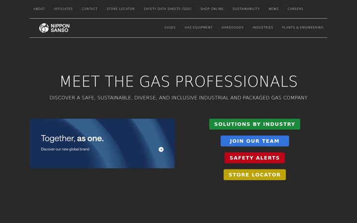 Screenshot of mathesongas.com