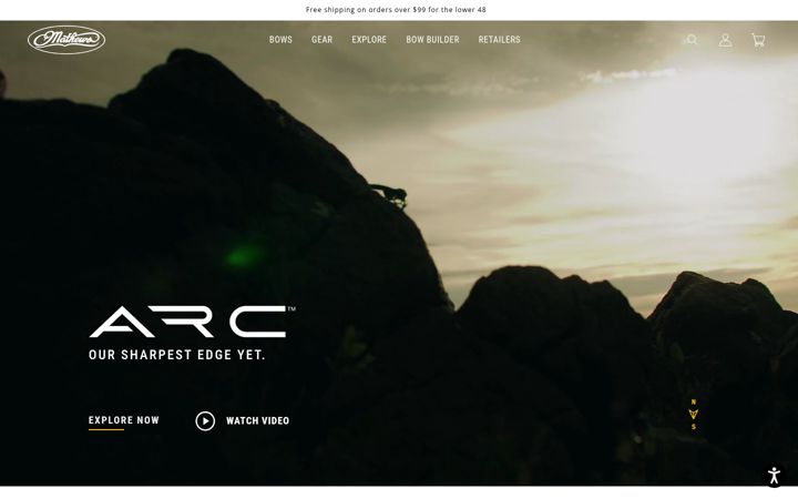 Screenshot of mathewsinc.com