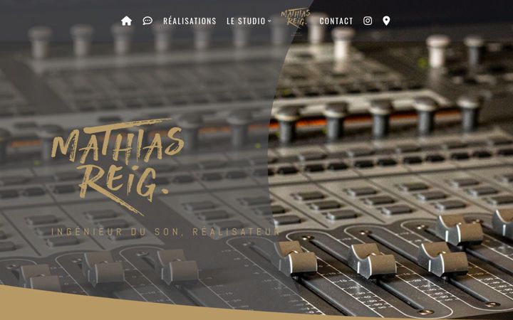 Screenshot of mathiasreig.com