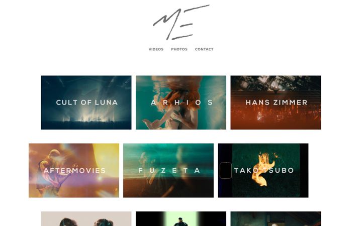 Screenshot of mathieuezan.com