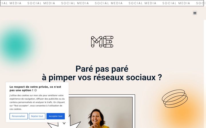 Screenshot of mathilde-etheve.com