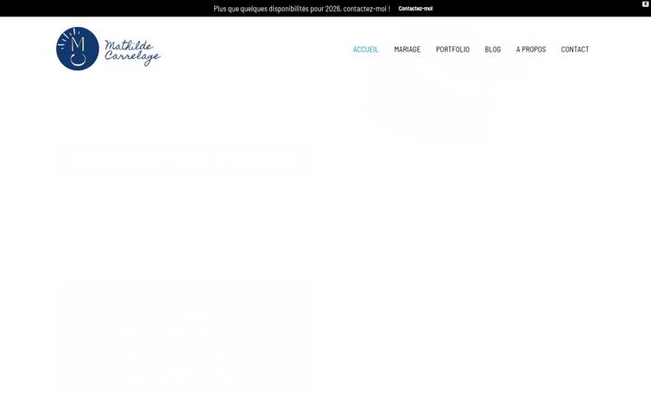 Screenshot of mathildecarrelage.com