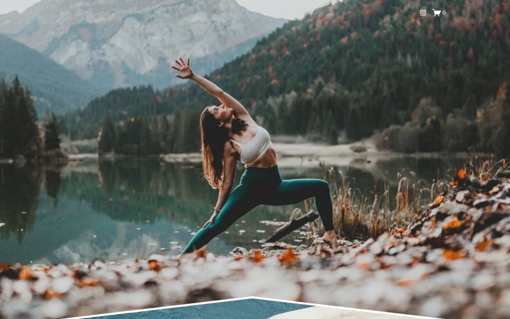 Screenshot of mathildeyogastudio.com