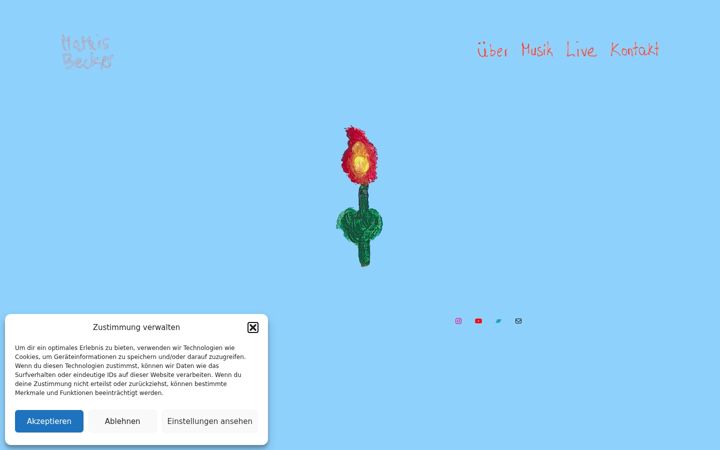 Screenshot of mathisbecker.com