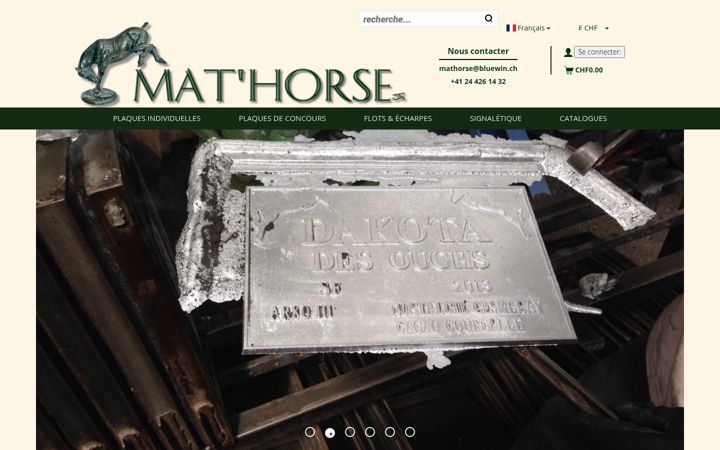 Screenshot of mathorse.com