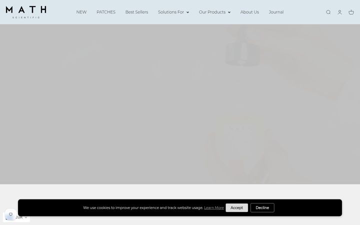 Screenshot of mathscientific.com