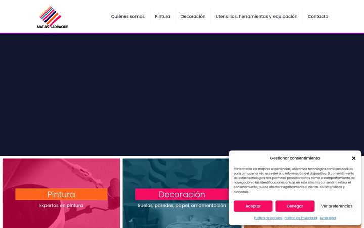 Screenshot of matiasjadraque.com