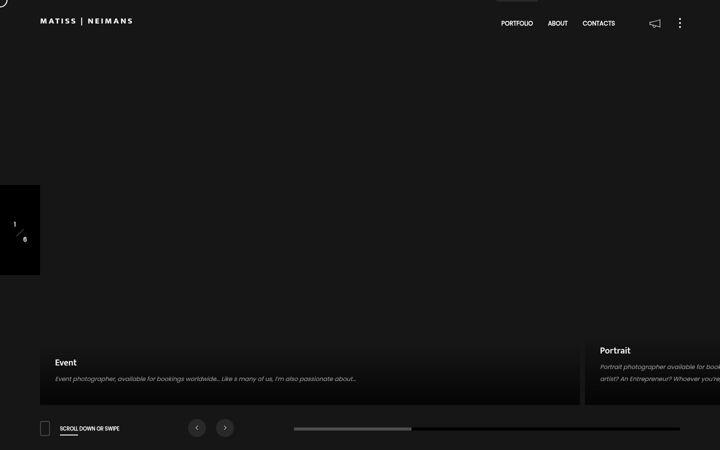 Screenshot of matissneimans.com