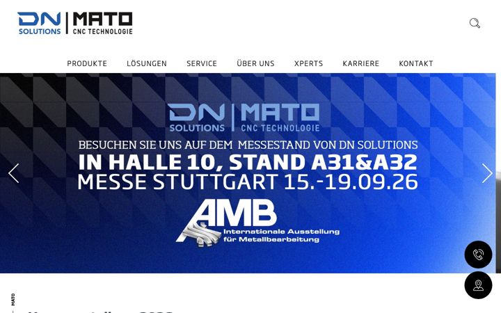 Screenshot of mato-gmbh.com