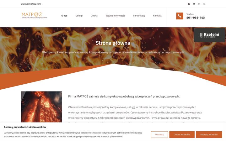 Screenshot of matpoz.com