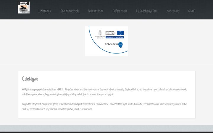 Screenshot of matrahaider.hu