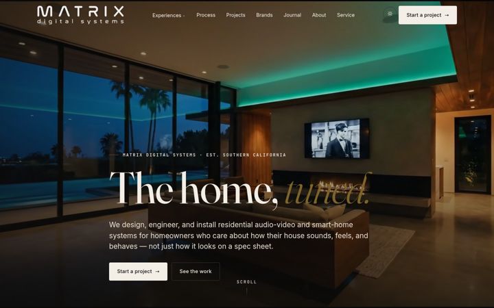 Screenshot of matrixdsav.com