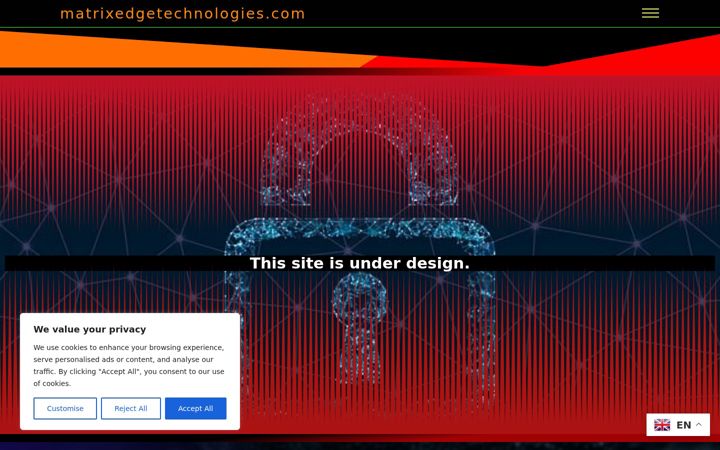 Screenshot of matrixedgetechnologies.com