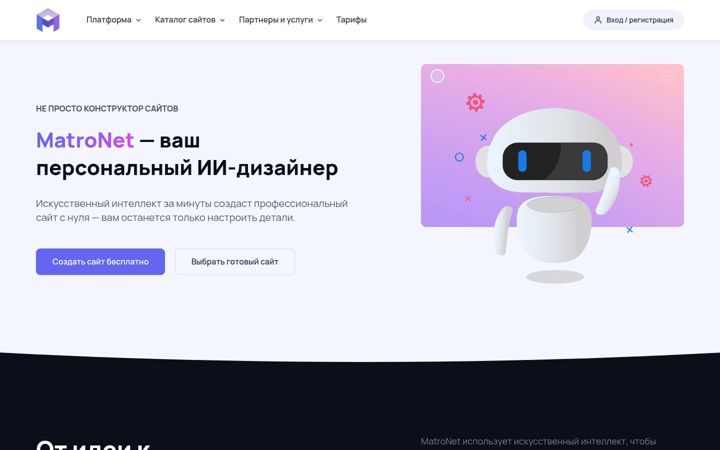 Screenshot of matronet.com