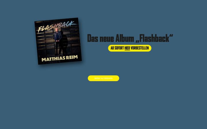 Screenshot of matthiasreim.de