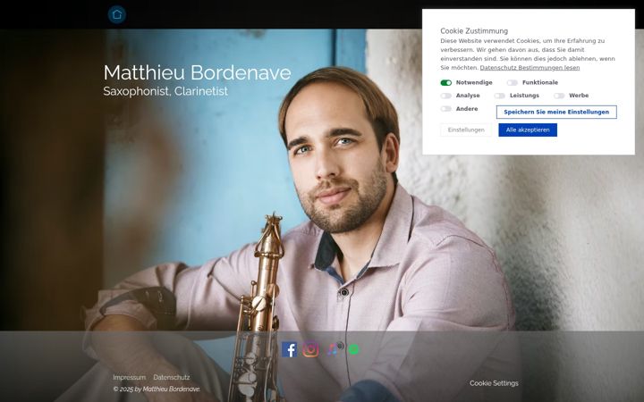 Screenshot of matthieu-bordenave.com
