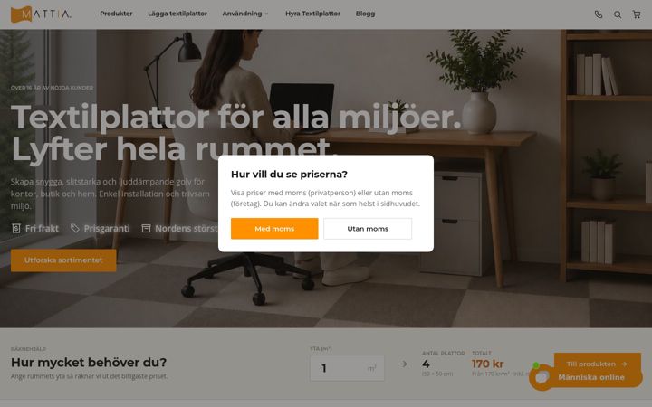 Screenshot of mattia.com