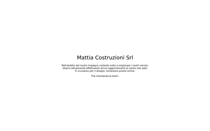 Screenshot of mattiacostruzioni.com