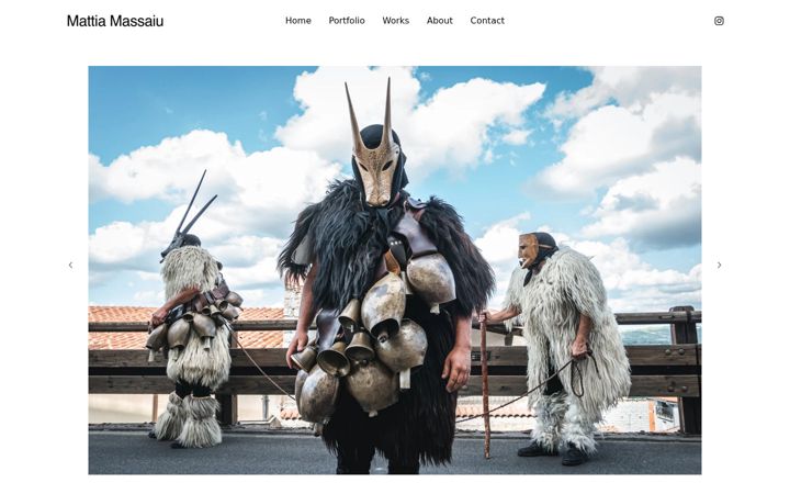 Screenshot of mattiamassaiu.com
